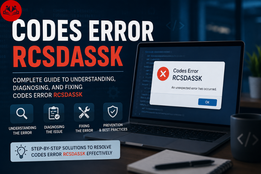 Codes Error RCSDASSK: Complete Guide to Understanding, Diagnosing, and Fixing Codes Error RCSDASSK codes error rcsdassk
