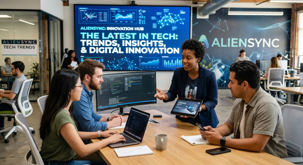 the latest in tech at aliensync